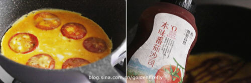 鸡蛋芝士煎饼 5